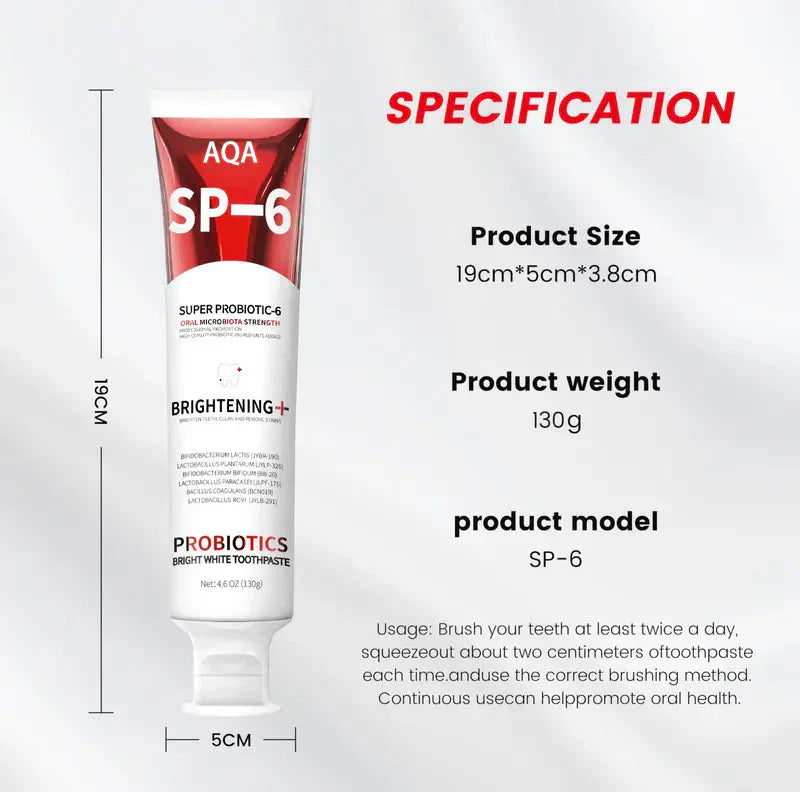đ„ Final Day 80% OFF đ„- Official Stoređ AQA SP-6 Toothpaste