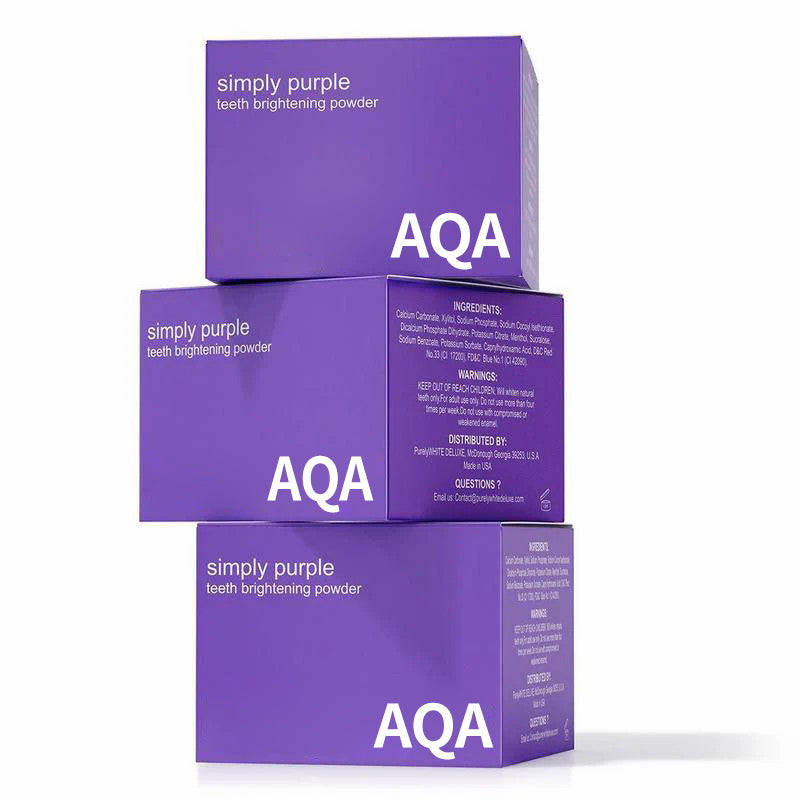 Final 3 Hours: 60% OFF🔥 AQA Teeth Whitening & Vegan Powder