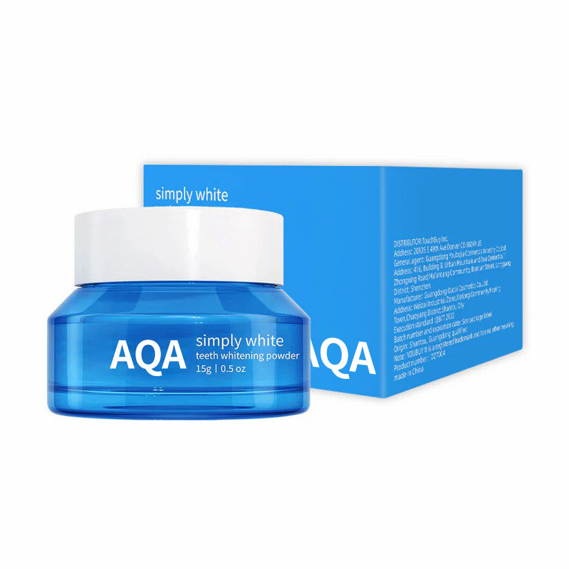 Final 3 Hours: 60% OFF🔥 AQA Teeth Whitening & Vegan Powder