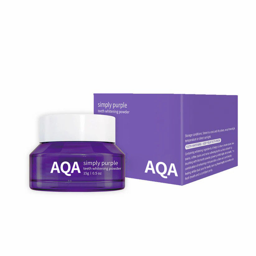 Final 3 Hours: 60% OFF🔥 AQA Teeth Whitening & Vegan Powder