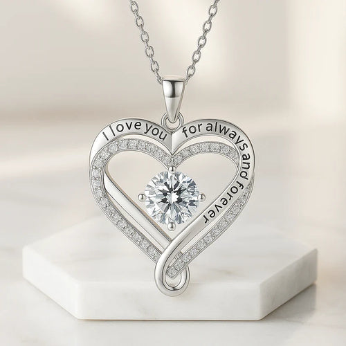 ⏳ Last Chance – Save 50%! Heart Necklace 🎁 With LED Box