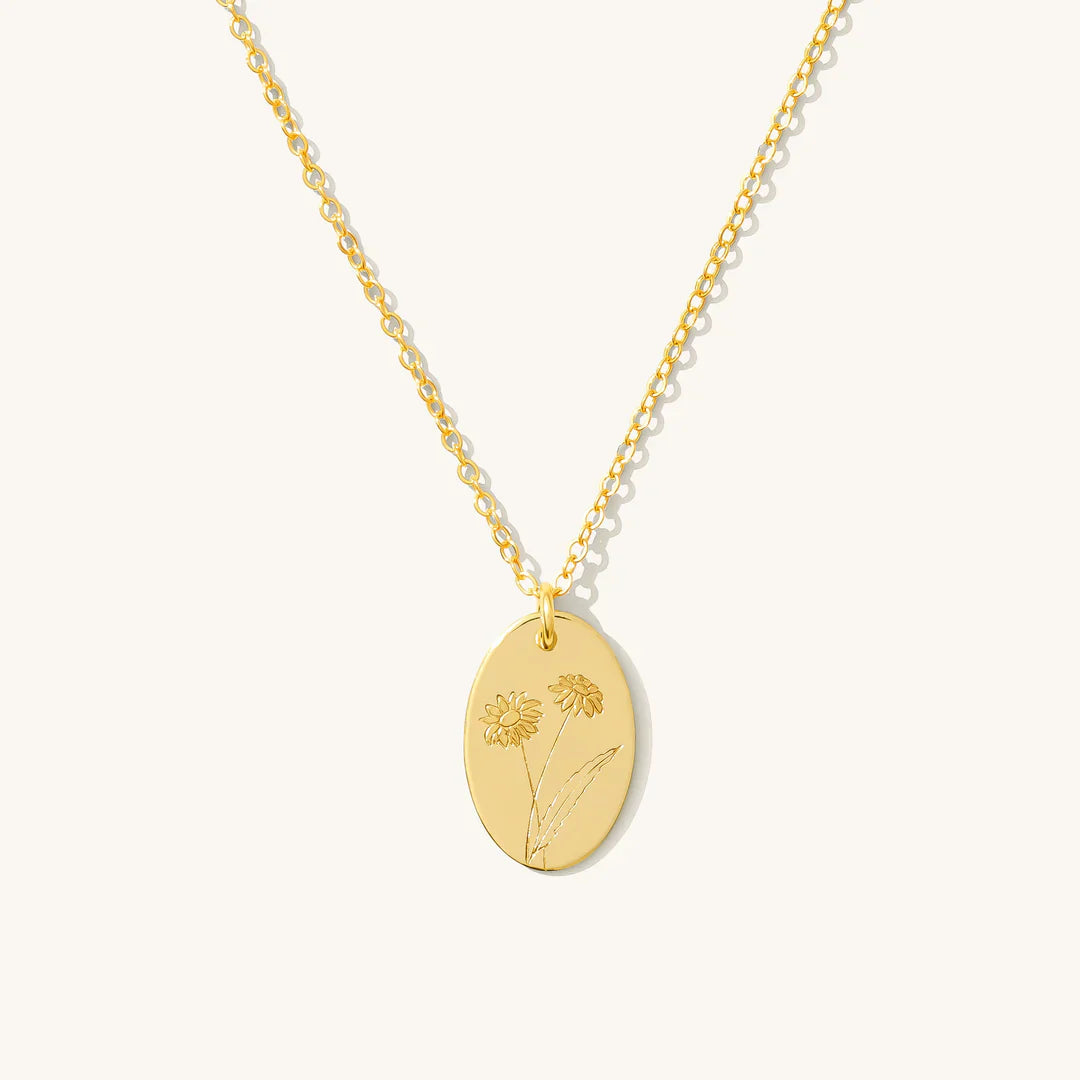 π₯ 50% OFF πΈ Birth Flower Necklace π Perfect Gift