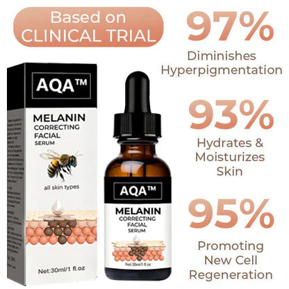 🔥 Only 3 Hours Left! 🌟 AQA™ Melanin Serum – Last Chance -83%!