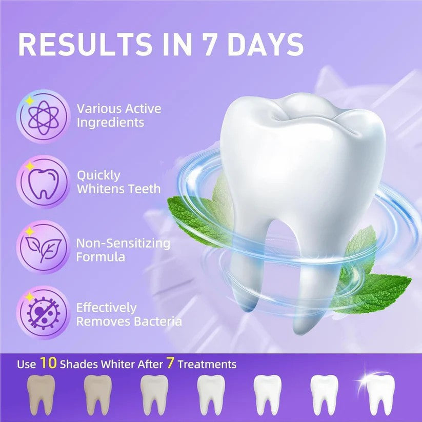 Final 3 Hours: 60% OFF🔥 AQA Teeth Whitening & Vegan Powder