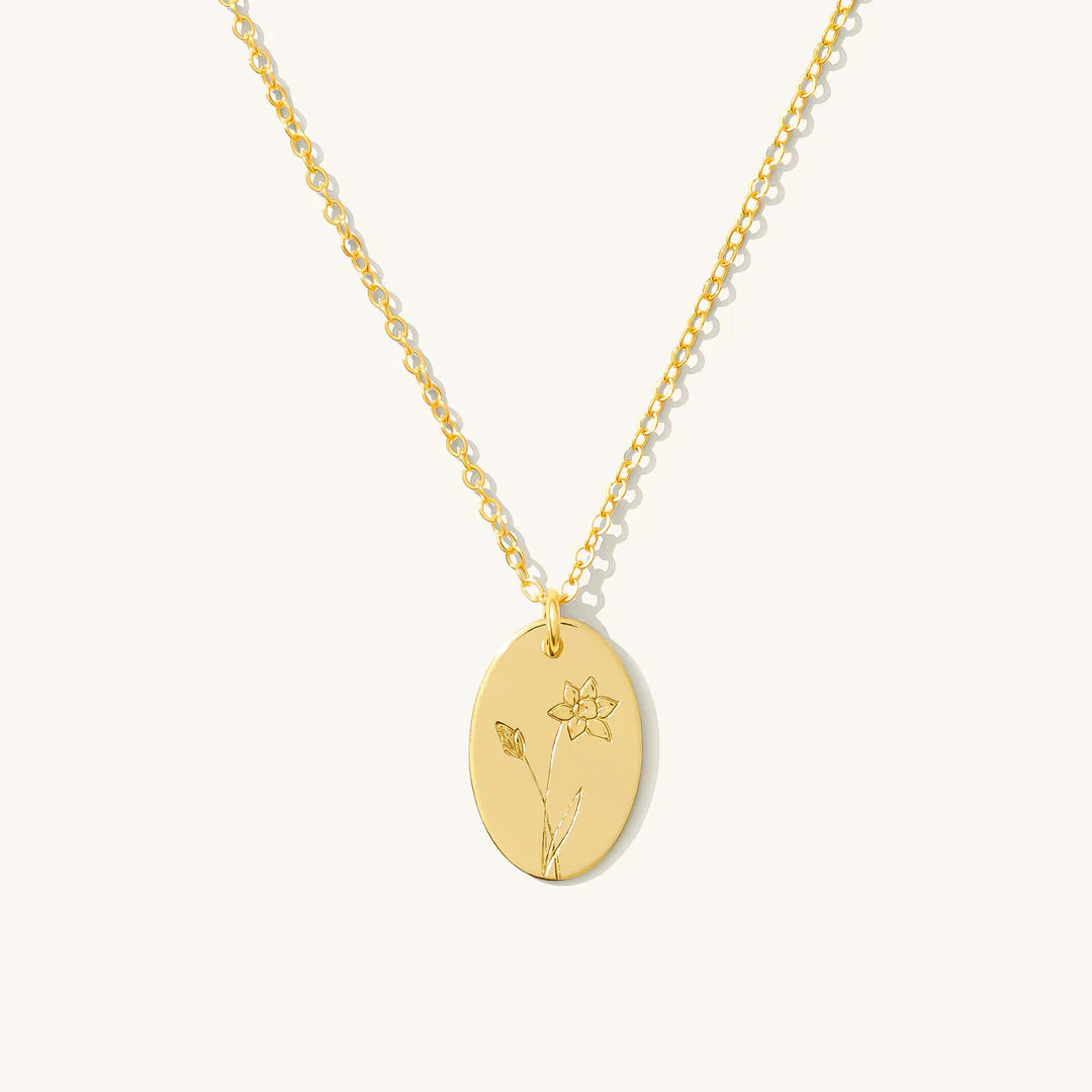 π₯ 50% OFF πΈ Birth Flower Necklace π Perfect Gift