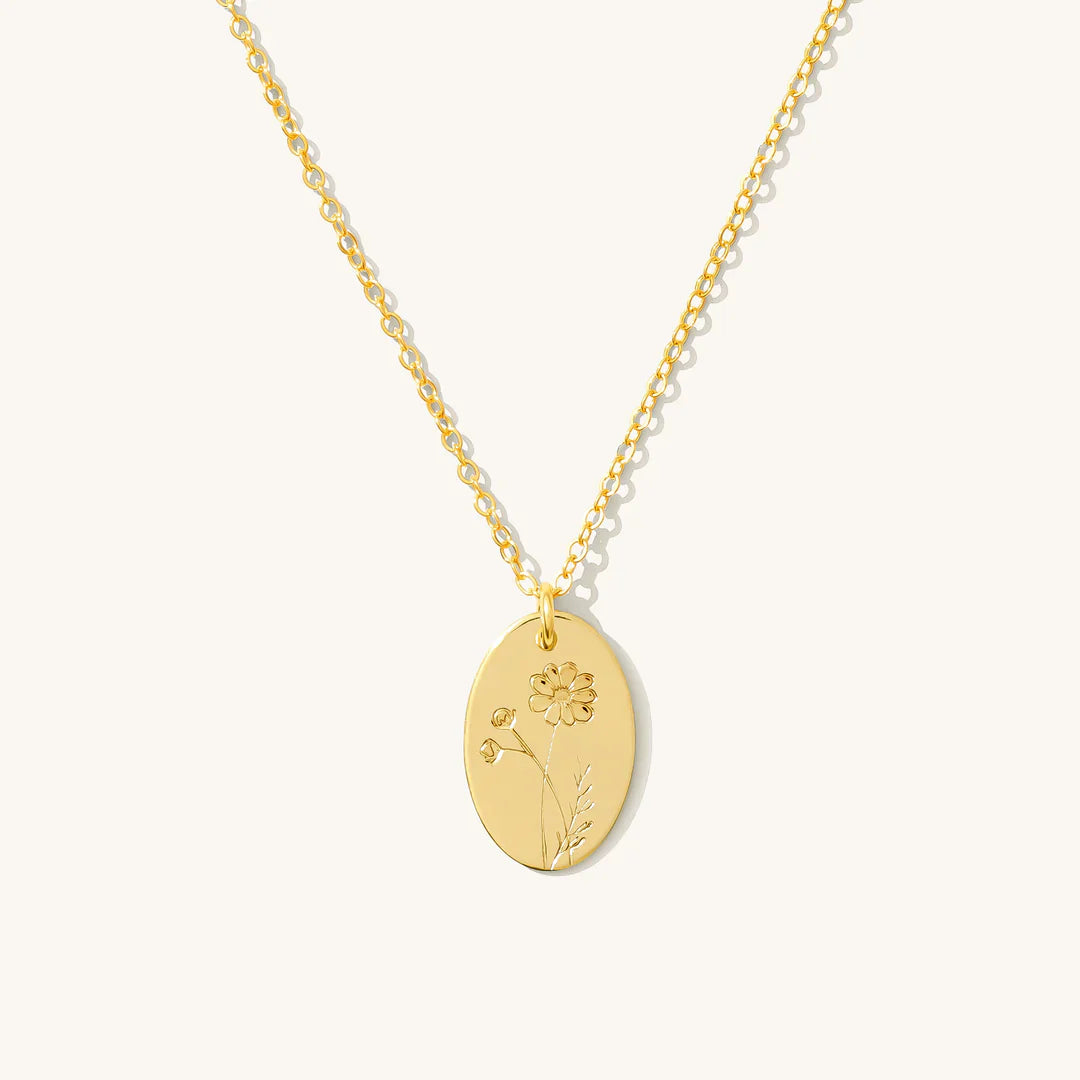 π₯ 50% OFF πΈ Birth Flower Necklace π Perfect Gift