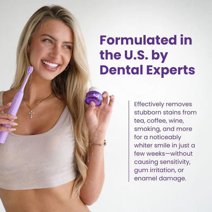 Final 3 Hours: 60% OFF🔥 AQA Teeth Whitening & Vegan Powder