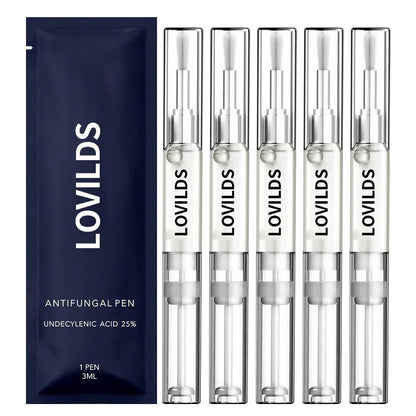 Toenail Fungus Pen - UNDECYLENIC ACID 25% - Daily Solution for Brittle & Thickened Nails