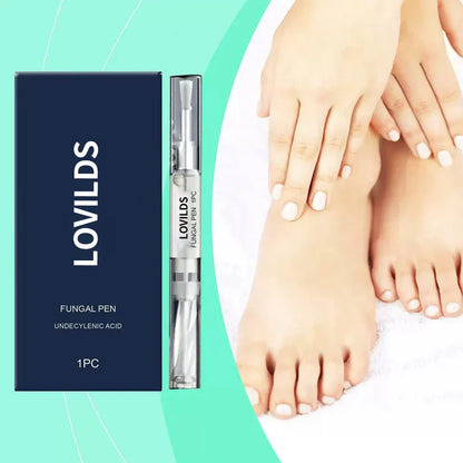 Toenail Fungus Pen - UNDECYLENIC ACID 25% - Daily Solution for Brittle & Thickened Nails