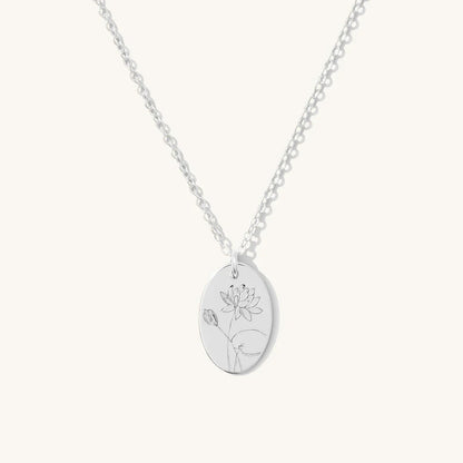 🔥 50% OFF 🌸 Birth Flower Necklace 🎁 Perfect Gift