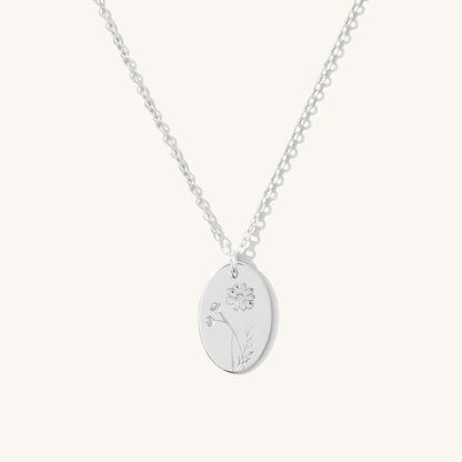 🔥 50% OFF 🌸 Birth Flower Necklace 🎁 Perfect Gift